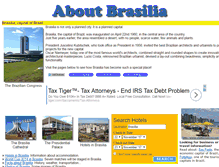 Tablet Screenshot of aboutbrasilia.com